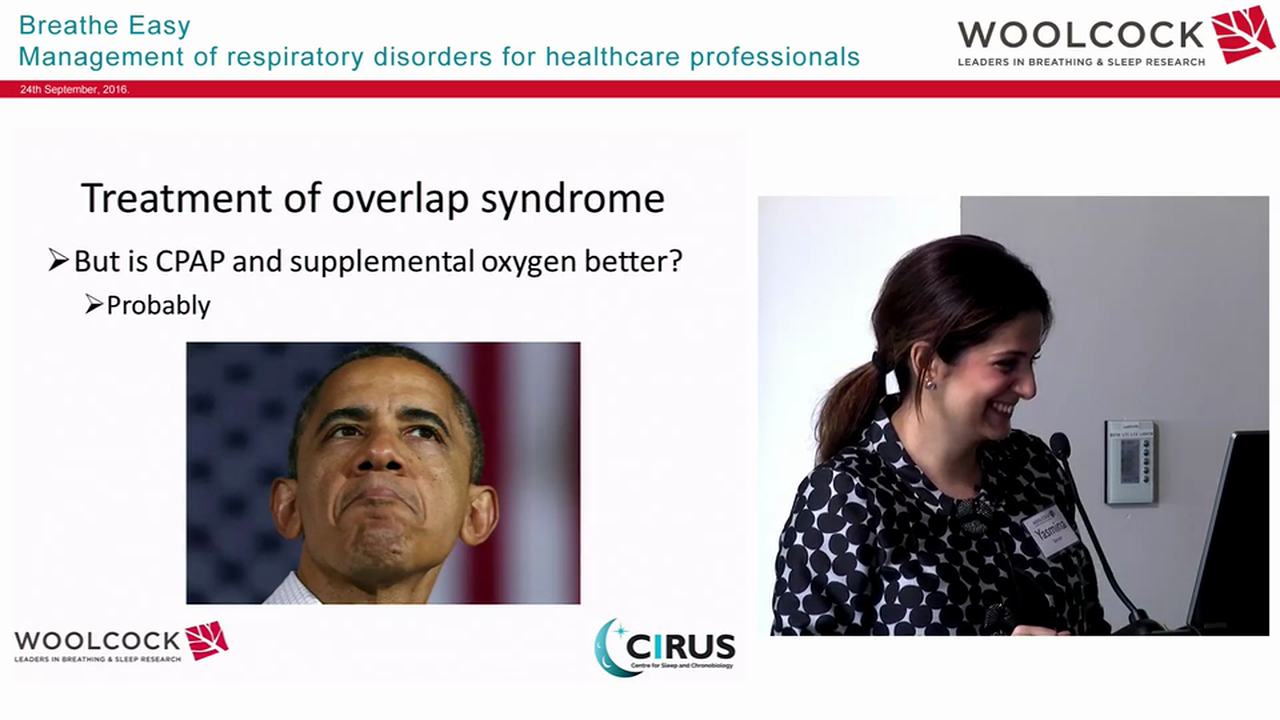 Sleep, COPD and Asthma Dr Yasmina Serinel