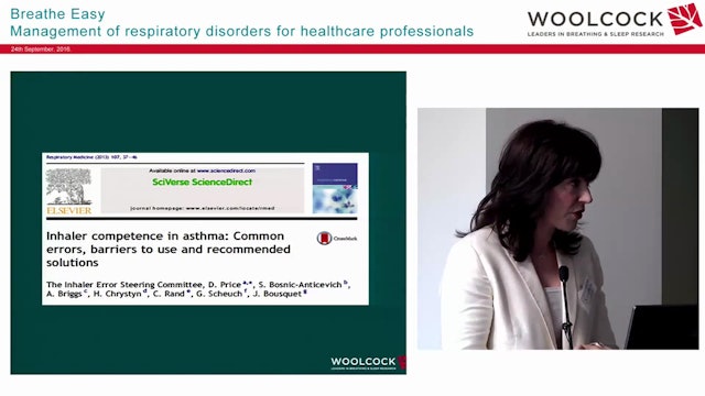 Asthma Inhalers & devices Assoc Prof Sinthia Bosnic-Anticevich