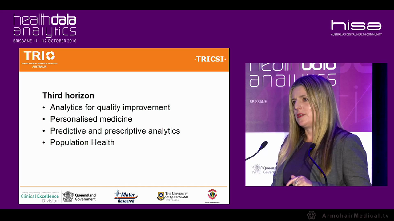 Princess Alexandra Hospital data and analytics vision and strategy Dr Andrew Staib Deputy Director Emergency Medicine and Dr Clair Sullivan Deputy Chair