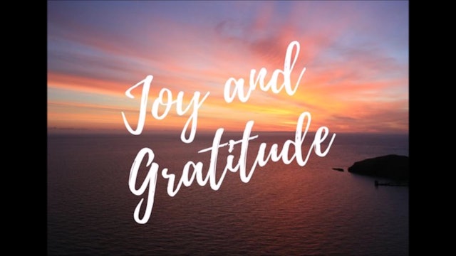 morning gratitude and joy