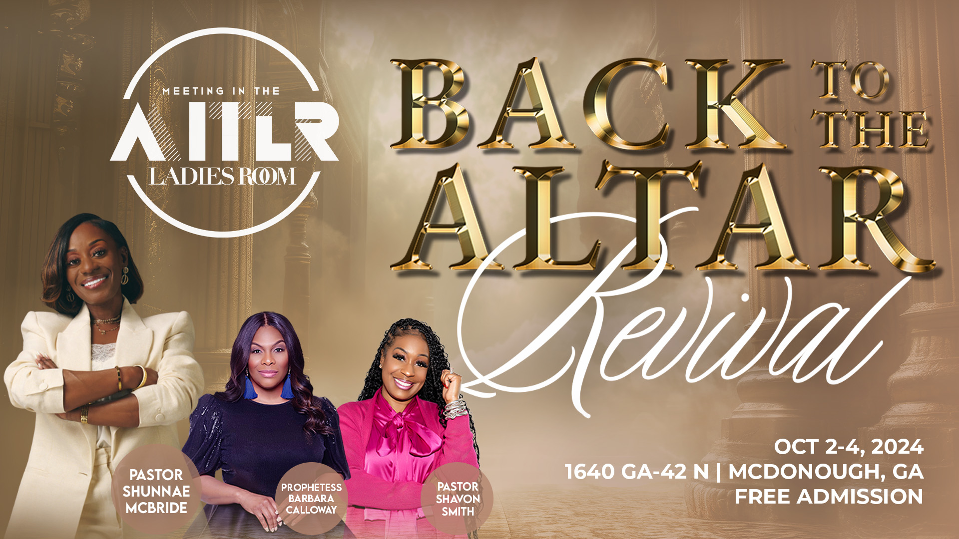 Back to the Altar 2024 Revival