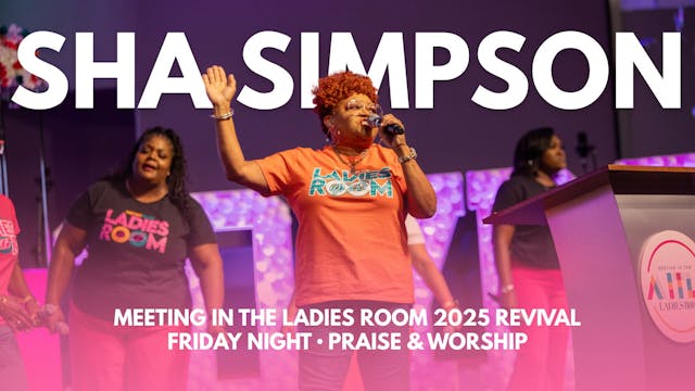 Fill the Room featuring Minister Sha Simpson