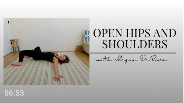 Open Hips & Shoulders