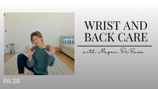 Wrist & Back Care