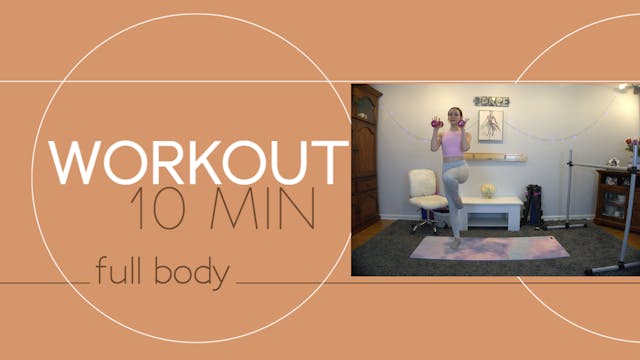 Barre Based/Full Body/ 10min!