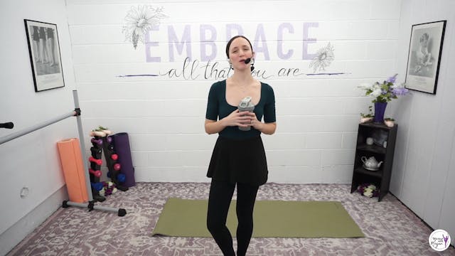 Pilates Inspired Barre Quickie!