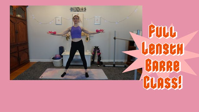 Classic Barre/Props Optional!