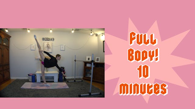 Full Body/ Barre Based/ Chair & Mat!