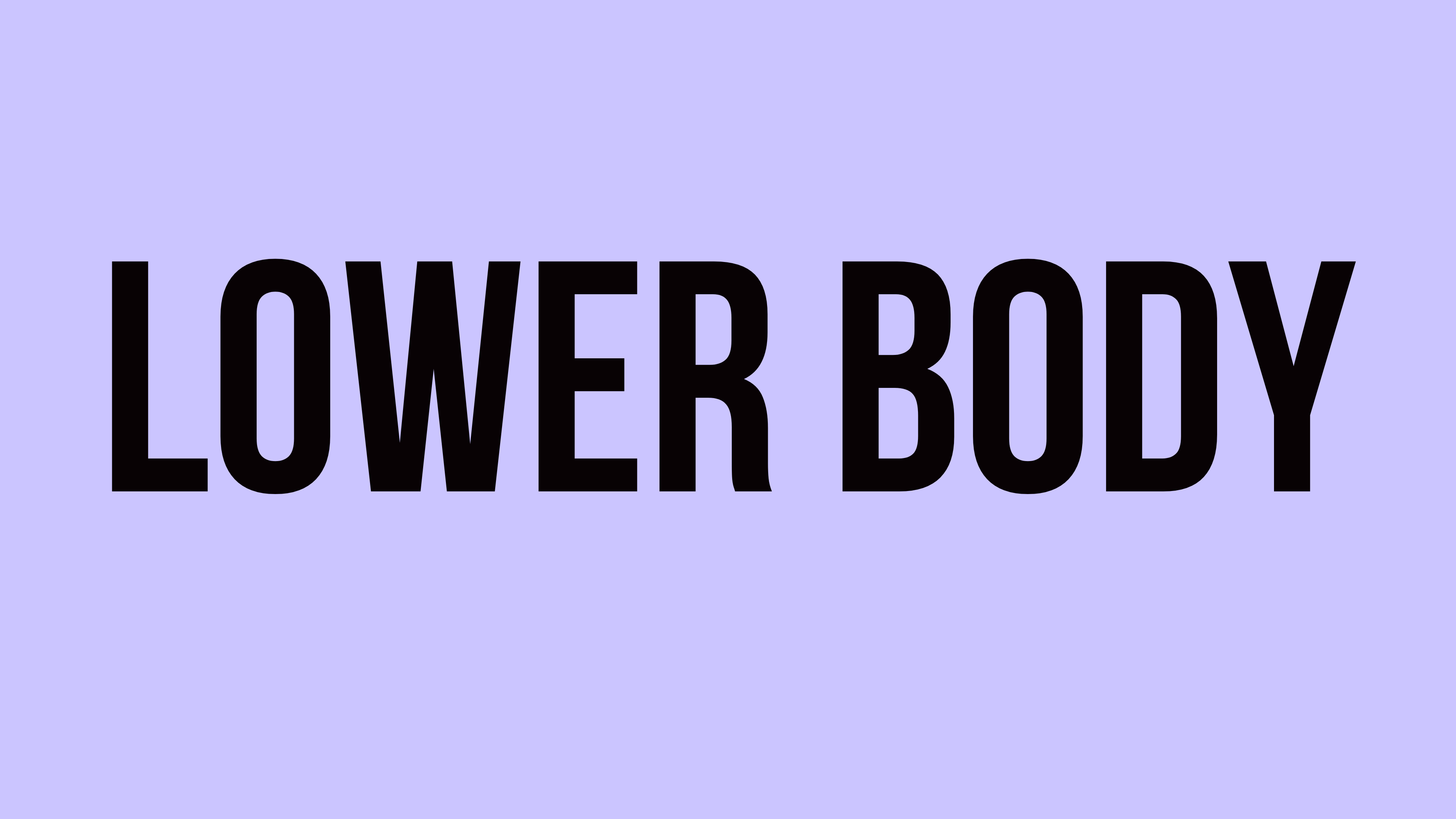 Lower Body Reformer Workouts