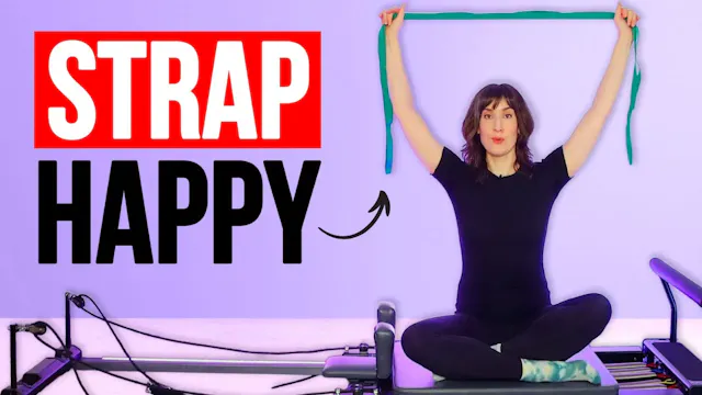 10 MIN Mat Pilates Strap STRETCH (MEM...