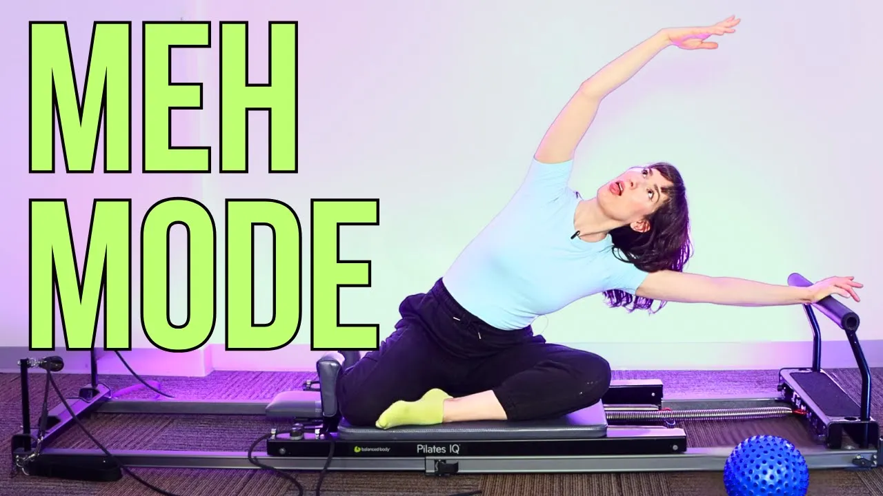 45 MIN Reformer for when ✨the vibes✨ are OFF  (MEMBERS EXCLUSIVE)