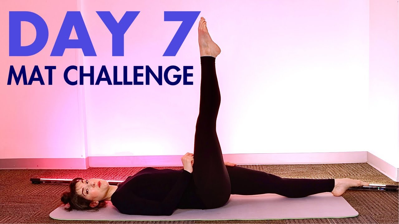 10 Day Pilates Mat Workout Challenge: Day 7 - Inner Thighs 💜