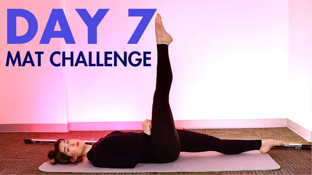 10 Day Pilates Mat Workout Challenge:...