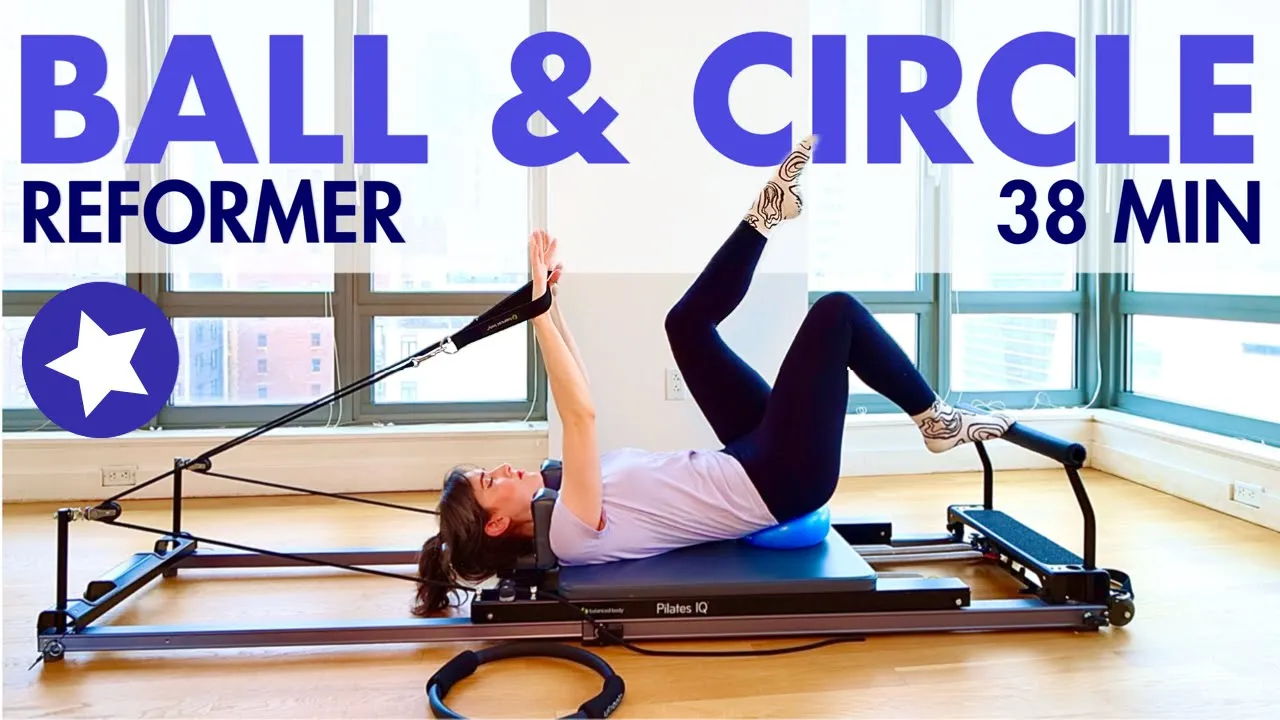 38 MIN Reformer Ball & Magic Circle for Full Body + Extra Abs MEMBERS EXCLUSIVE