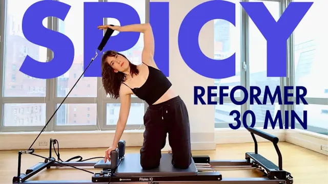 30 MIN Reformer Spicy Abs, Arms & Glu...