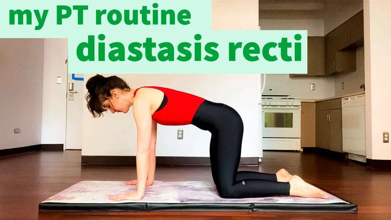 10 MIN Mat Workout: Diastasis Recti Postpartum Routine