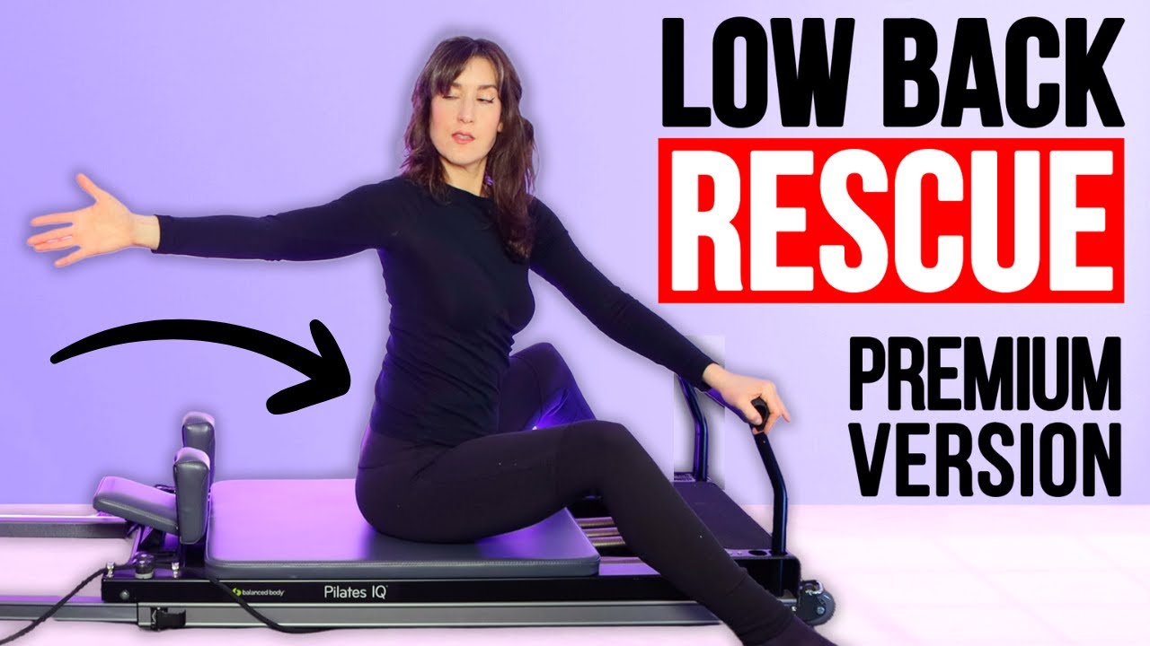 55 MIN Reformer Lower Back Rescue EXTENDED (MEMBERS EXCLUSIVE)