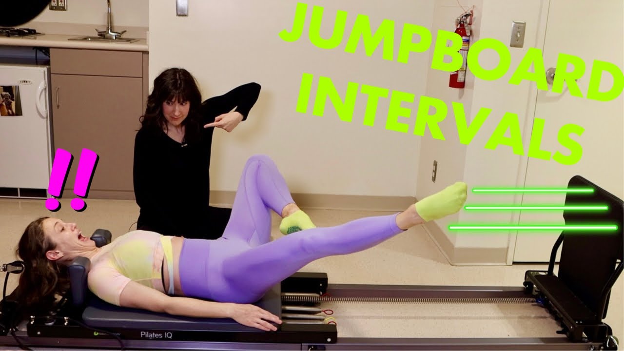 25 MIN Reformer Jumpboard Interval Workout
