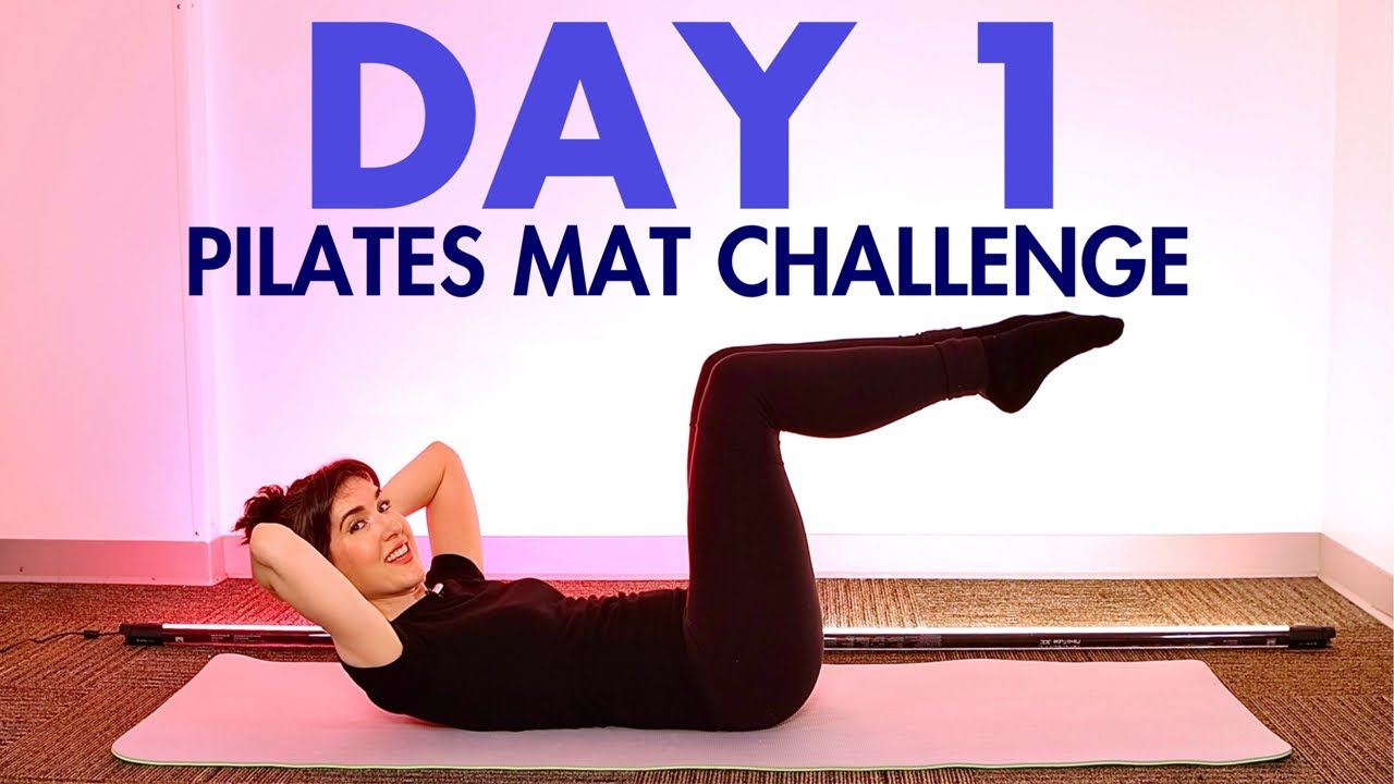 10-Day Pilates Mat Workout Challenge