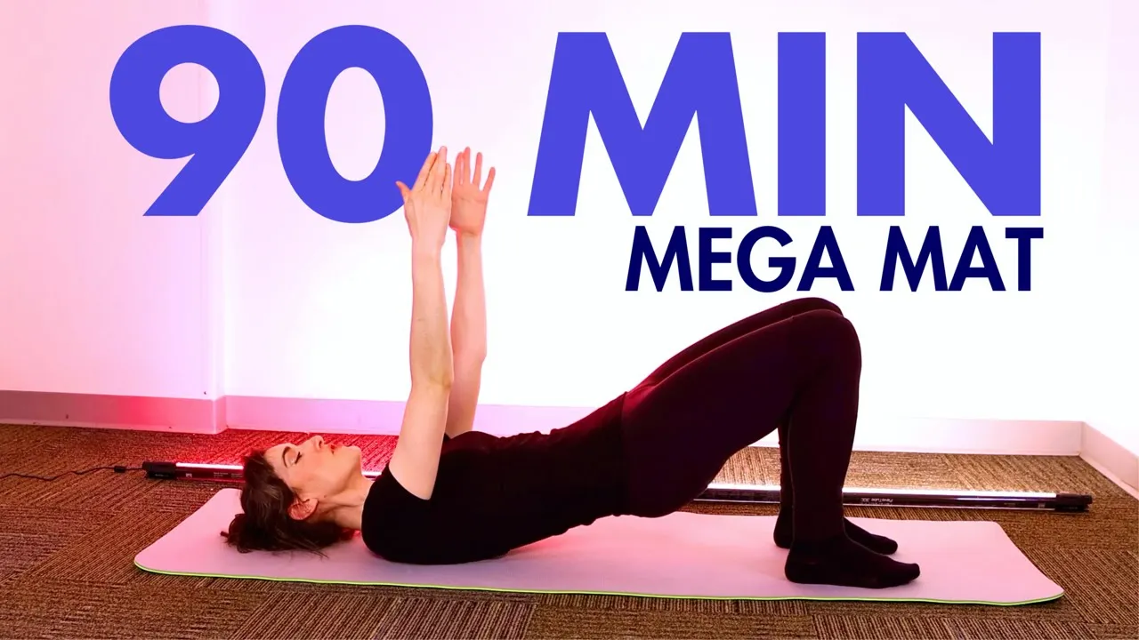 90 MIN Pilates Mat Workout Challenge COMPILATION