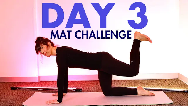 10 Day Pilates Mat Workout Challenge:...