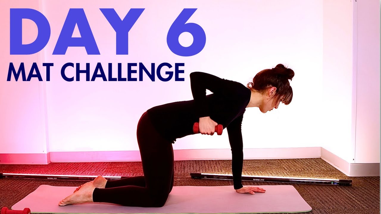 10 Day Pilates Mat Workout Challenge: Day 6 - ARMS