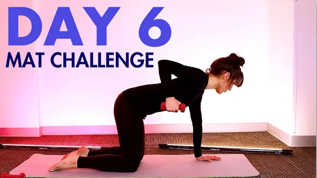 10 Day Pilates Mat Workout Challenge:...