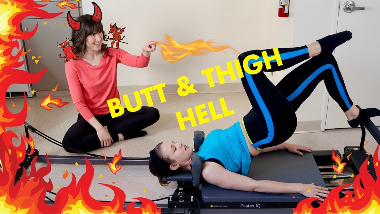 35 MIN Reformer Intense "Butt and Thigh Hell"