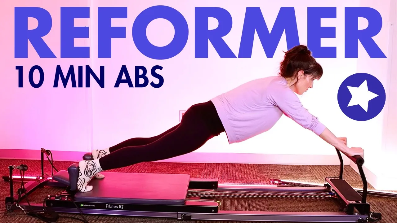 10 MIN Reformer Workout for ABS EXPRESS⚡️🤘 (MEMBERS EXCLUSIVE)