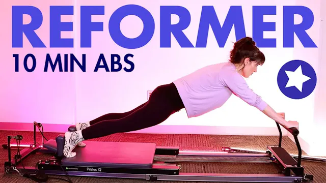 10 MIN Reformer Workout for ABS EXPRE...