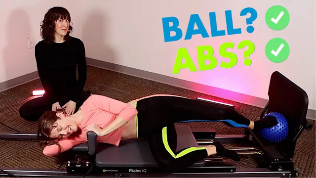 25 MIN Reformer Abs & Legs with Ball ...
