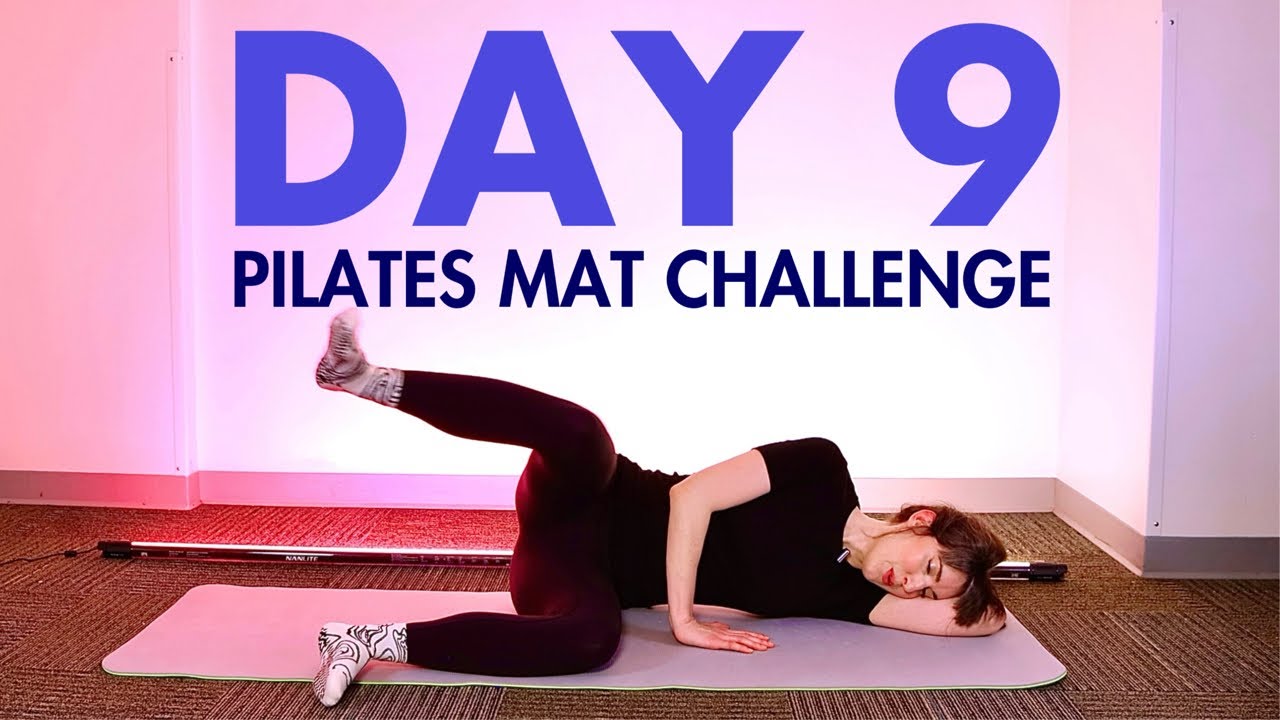 10 Day Pilates Mat Workout Challenge: Day 9 - Glutes 🍑