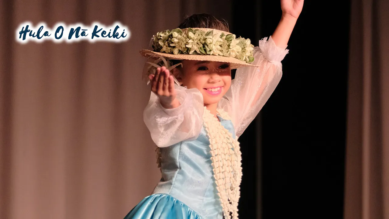 Railee Jane Carter, ʻAuana Performance | Hula O Nā Keiki 2024 - MELE.COM