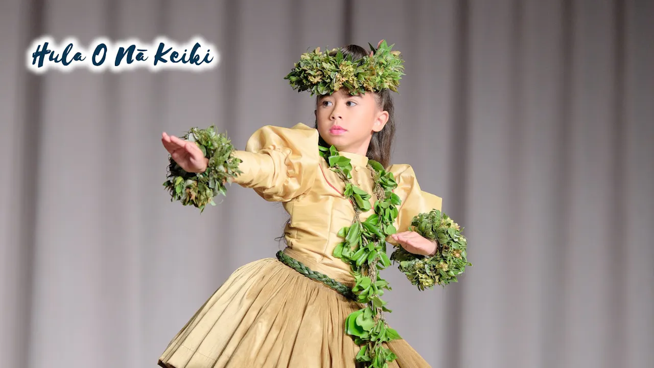 Railee Jane Carter, Hula Kahiko | Hula O Nā Keiki 2024 - MELE.COM