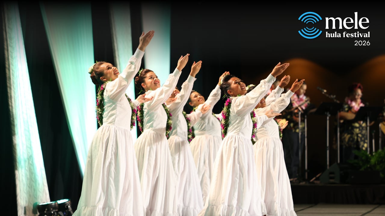 Mele Hula Festival 2026 | Hālau Kekuaokalāʻauʻalaʻiliahi, Wāhine