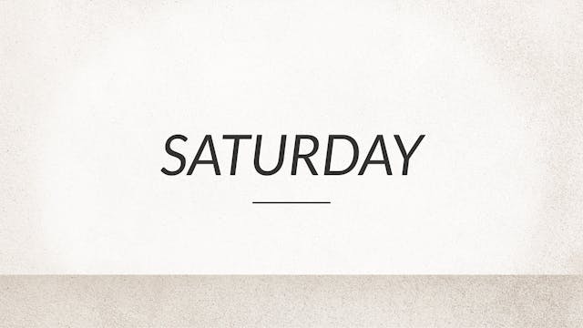 Spring Special - Challenging: Saturday