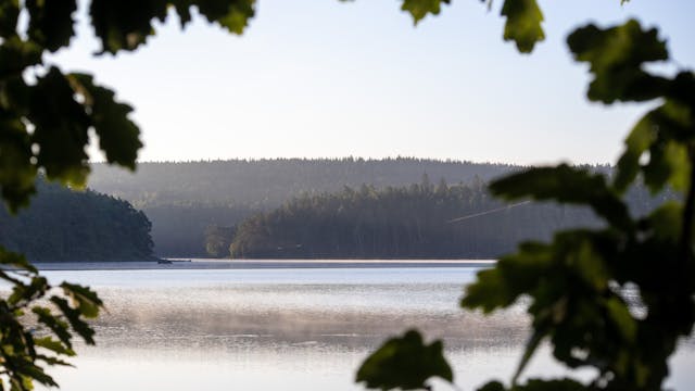  Morning on Alamoosook Lake in Maine ...