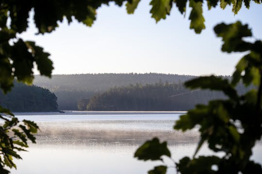 Morning on Alamoosook Lake in Maine ...