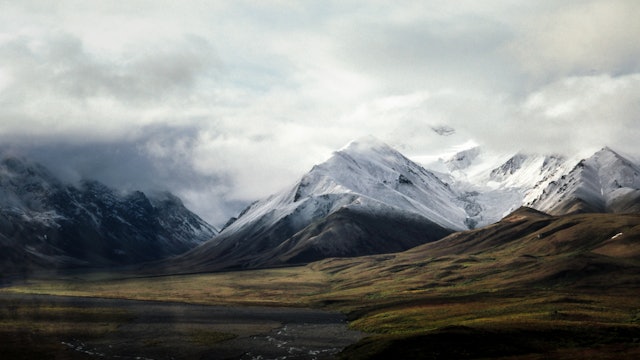 Mountain Landscapes & Caribou - S2038