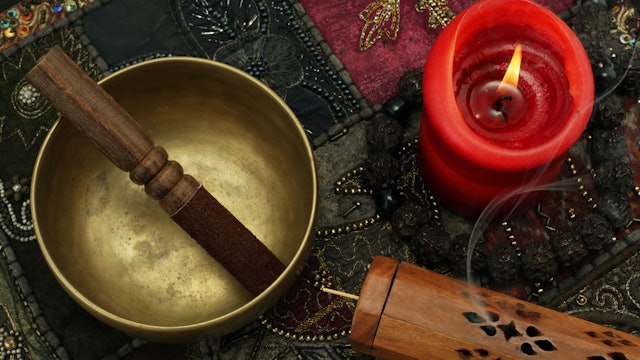 Meditation Music With A Tibetan Singing Bowl - S3411 