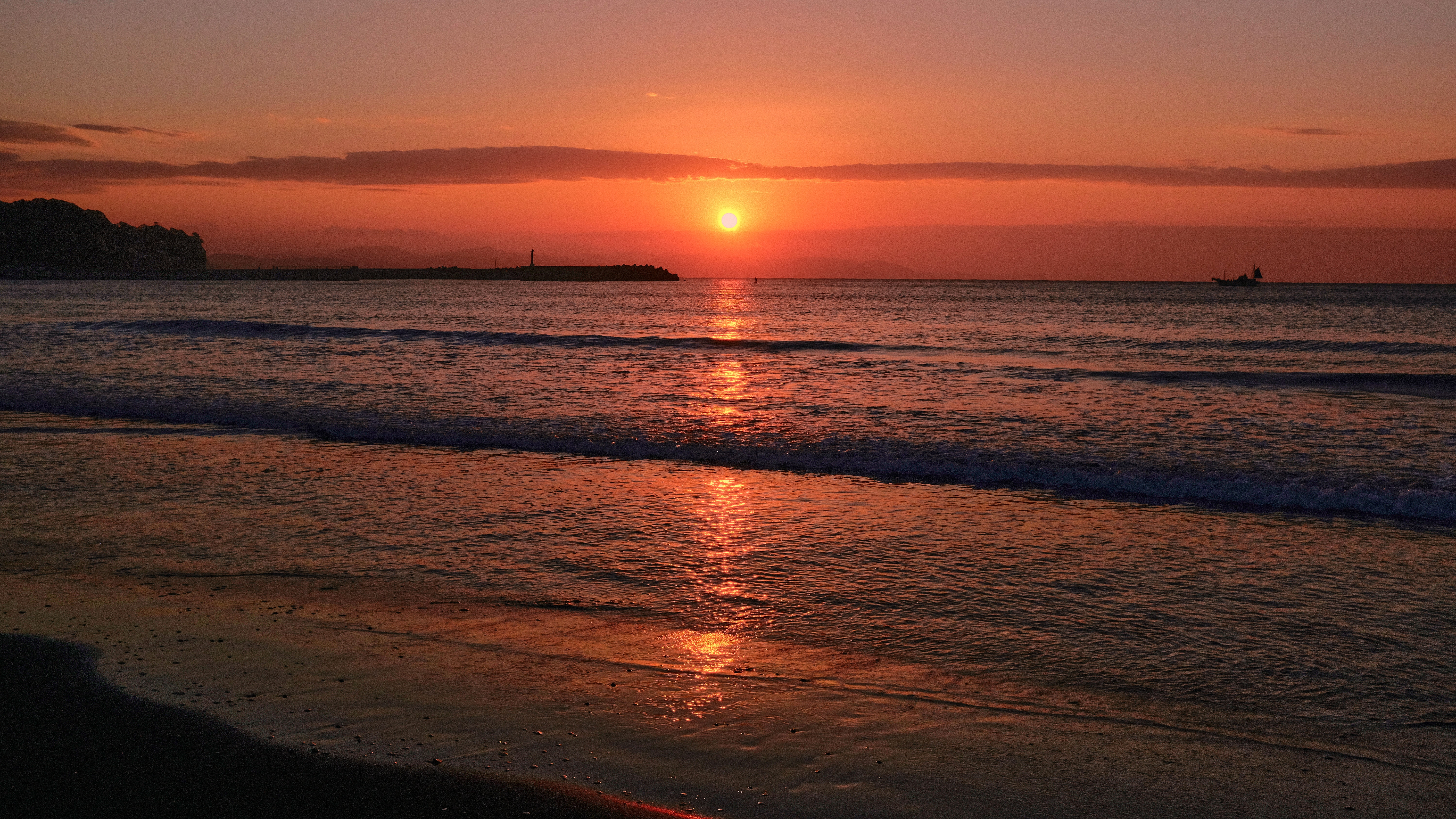 Sunrise Over Bodies of Water - S2072 