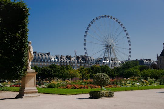 Paris, Tuileries Gardens in France - ...