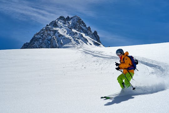 Ski Tour on the Mont Blanc in France ...