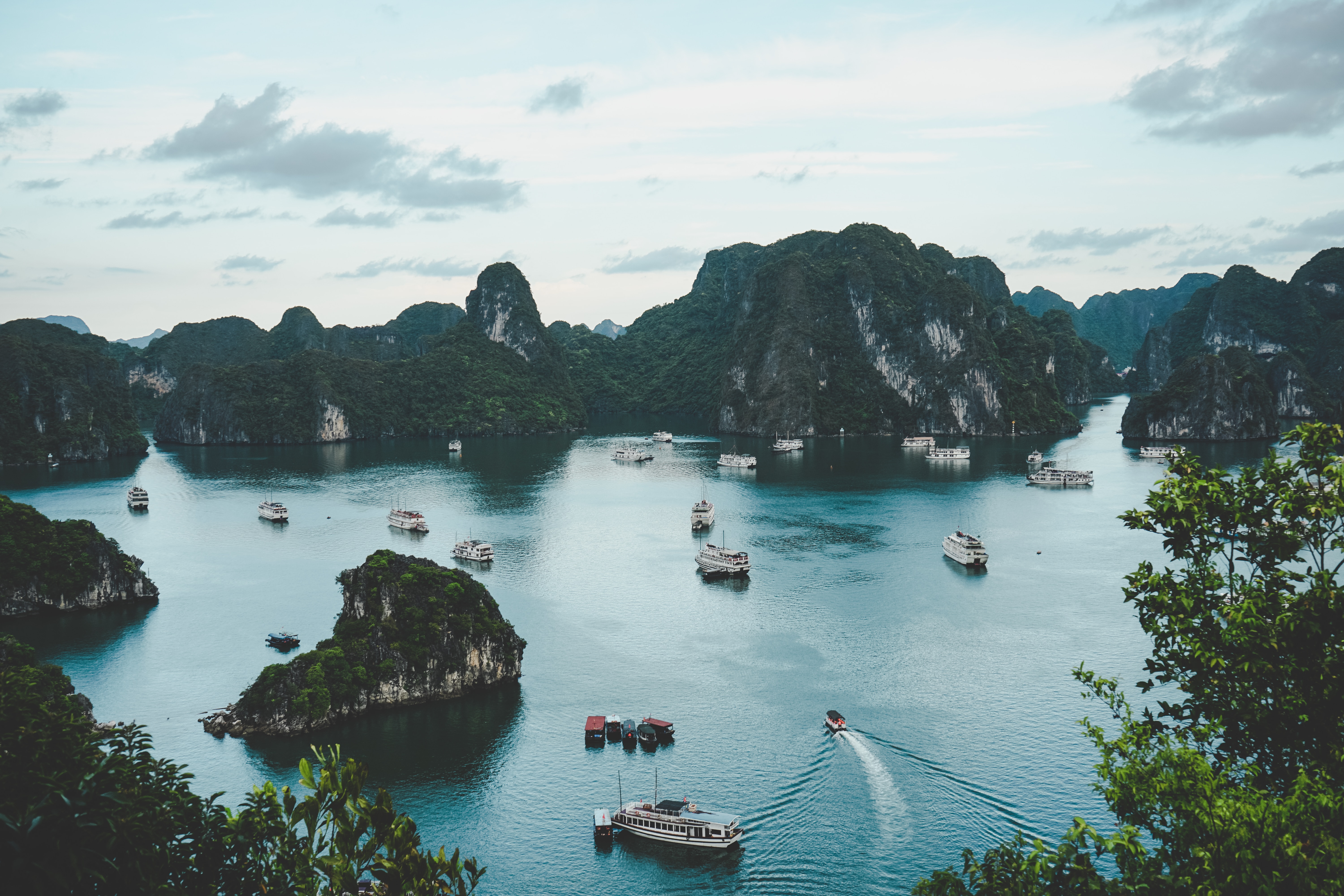 Ti Top Island, Ha Long Bay in Vietnam - S4281