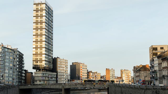 Liège, Montagne de Bueren and Place ...