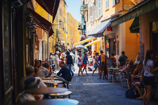 Nice Historic Town, Shops, Bars, Restaurants in France - S4224 