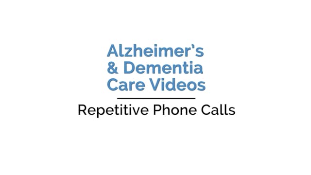 "UCLA- Repetitive Phone Calls" - S9078