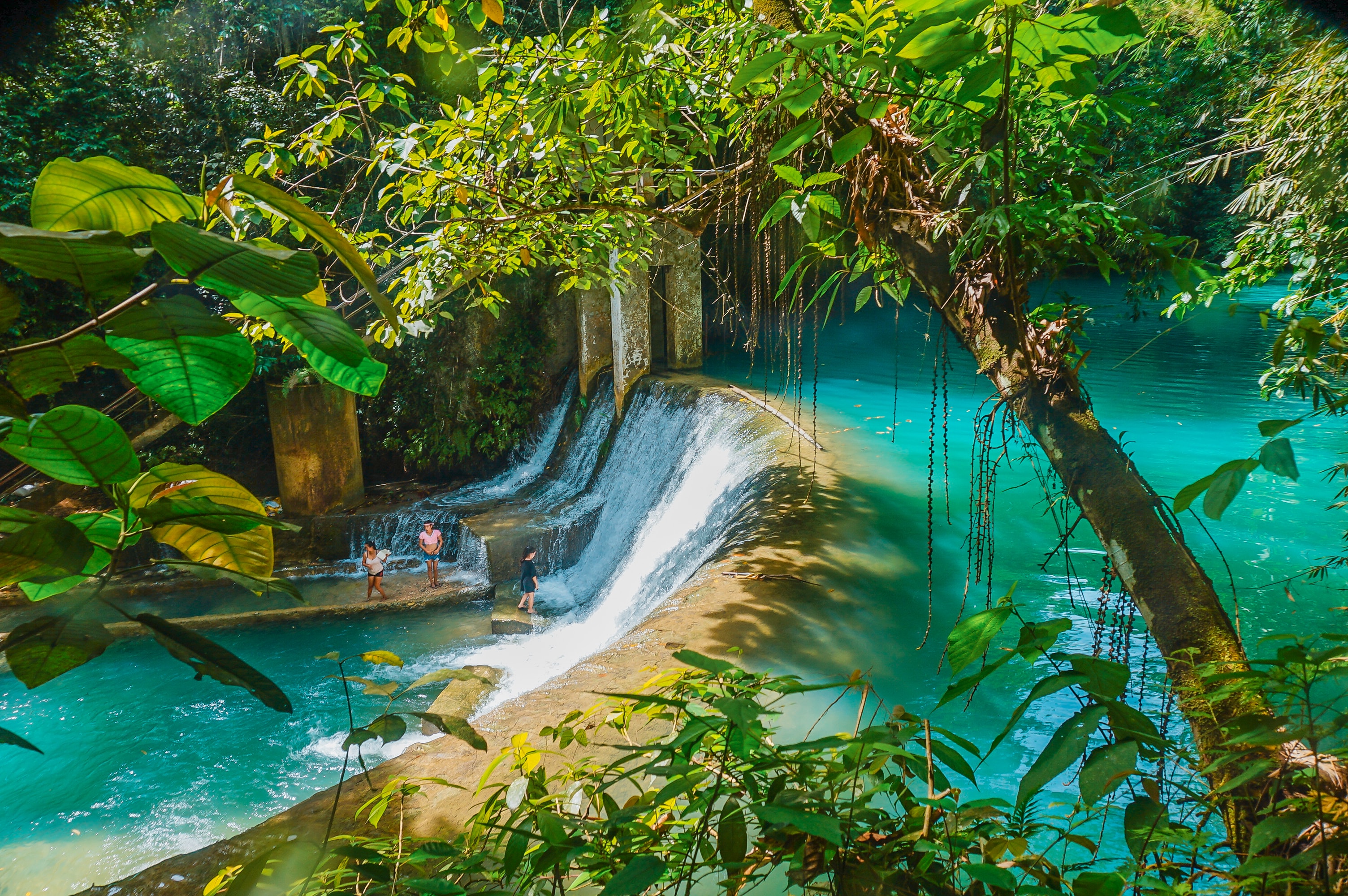 Kawasan Falls, Cebu in Philippines - S4279
