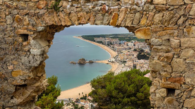 Blanes, Costa Brava in Spain - S4046 