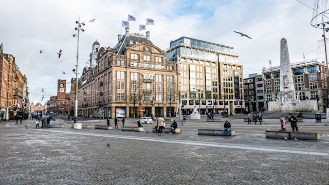 Dam Square, Amsterdam in Netherlands ...